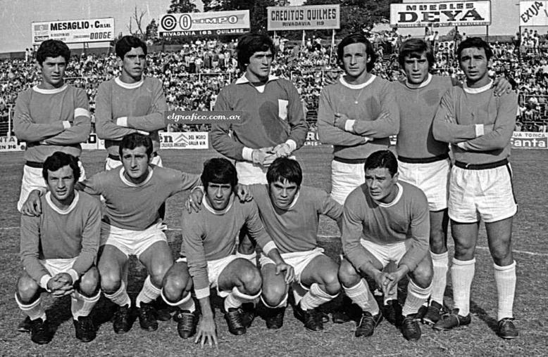 El equipo de Quilmes en 1970
