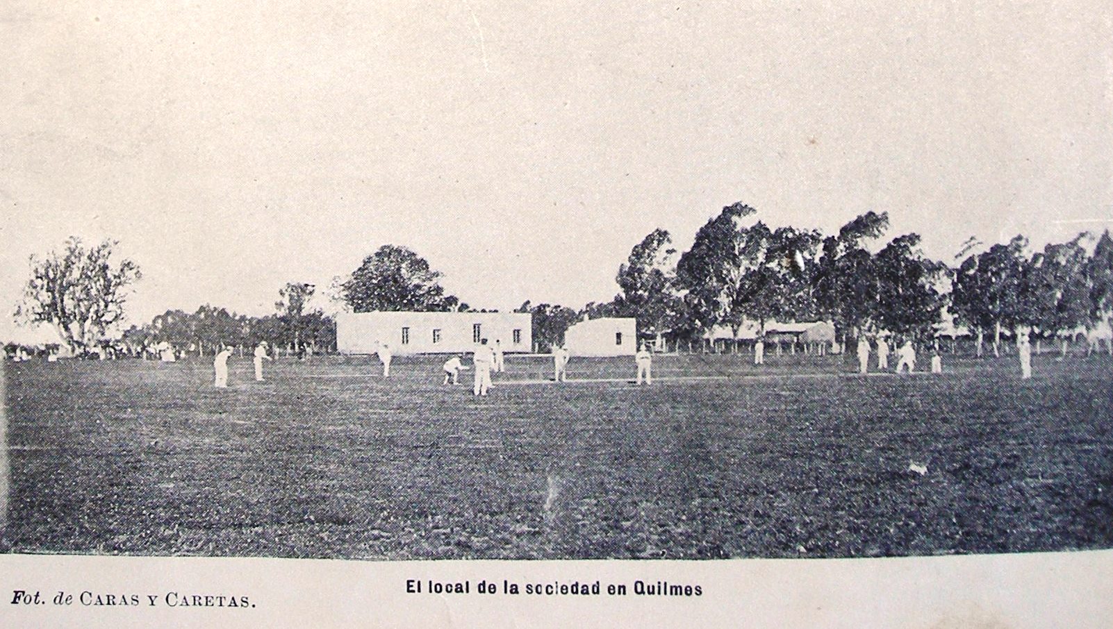 El local de la sociedad en Quilmes