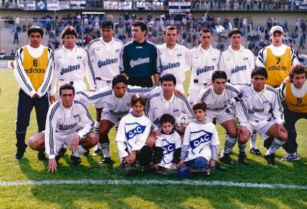 Formación de Quilmes en la temporada 1999/2000