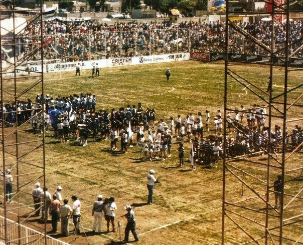 Preinauguración del Estadio Centenario