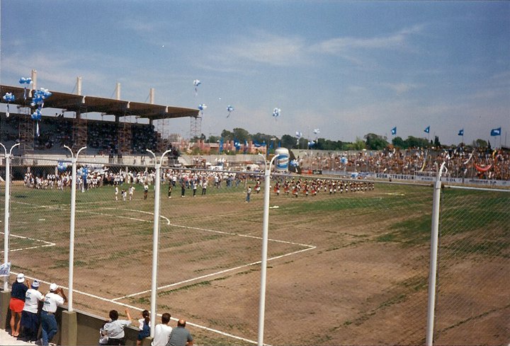 La platea en la preinauguración del Centenario