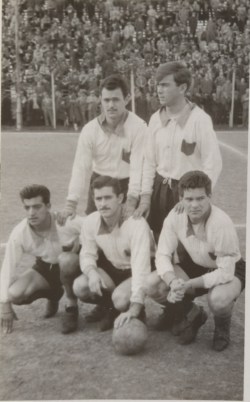 Una delantera de 1956
