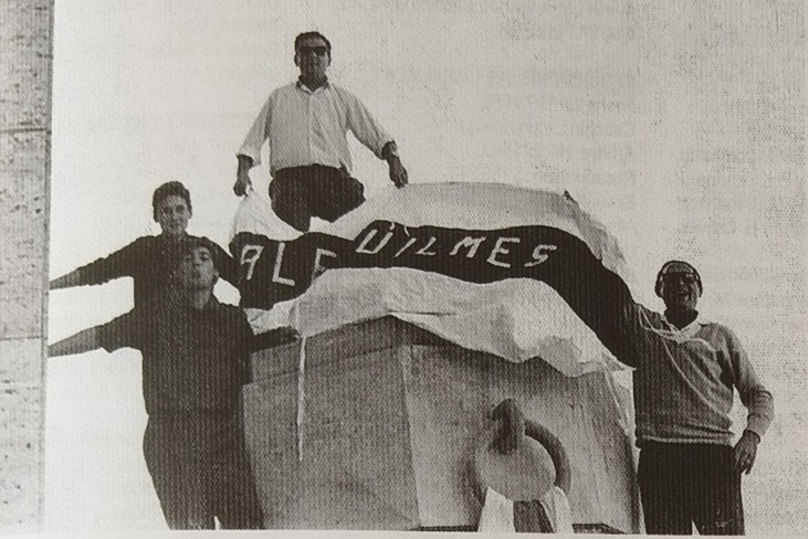 Quilmes en el Monumento a la Bandera