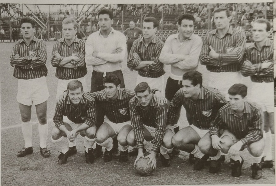El equipo del 4–1 a Banfield