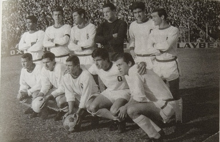 Quilmes frente a Boca en 1967