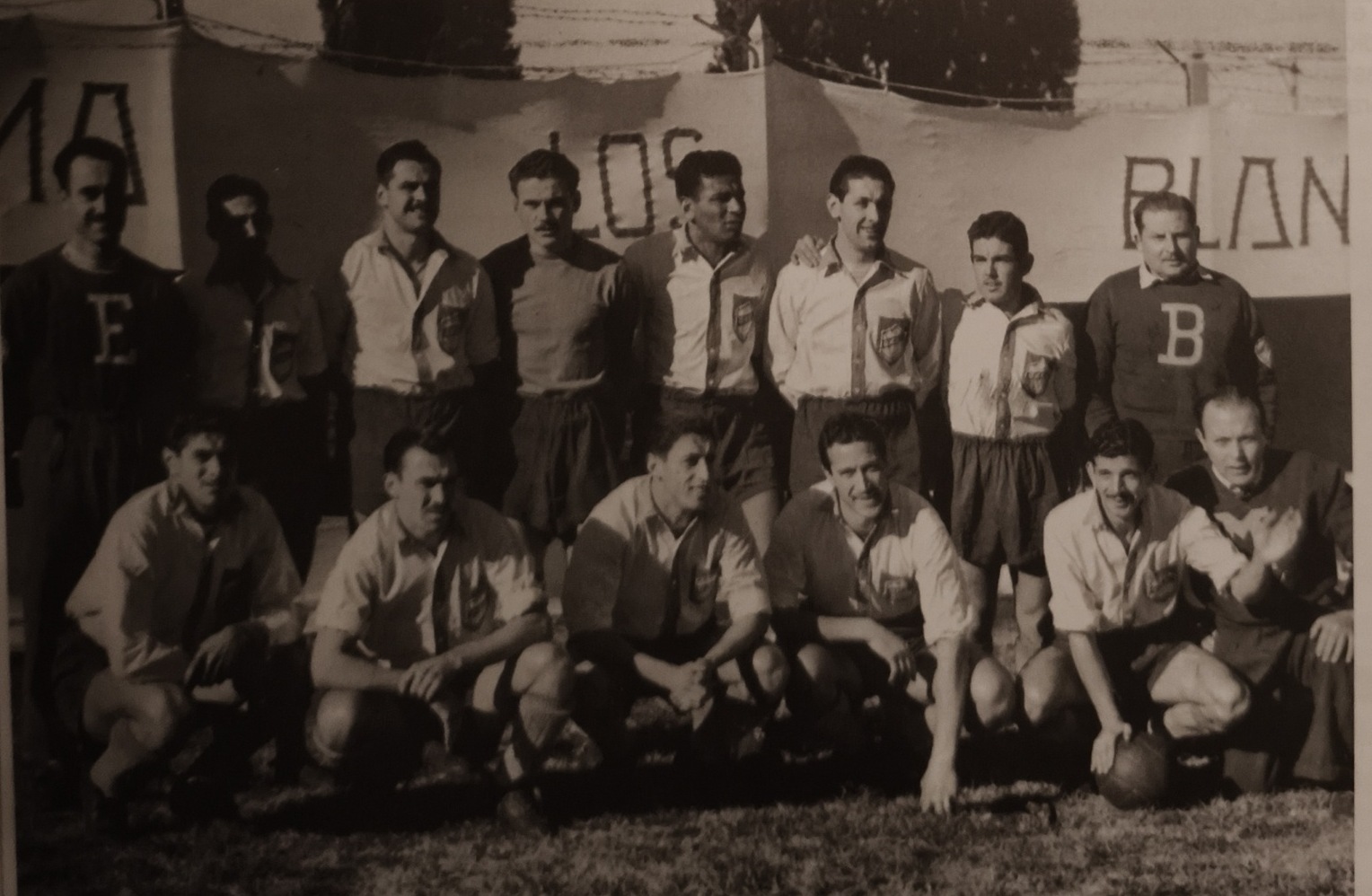 El equipo y sus banderas