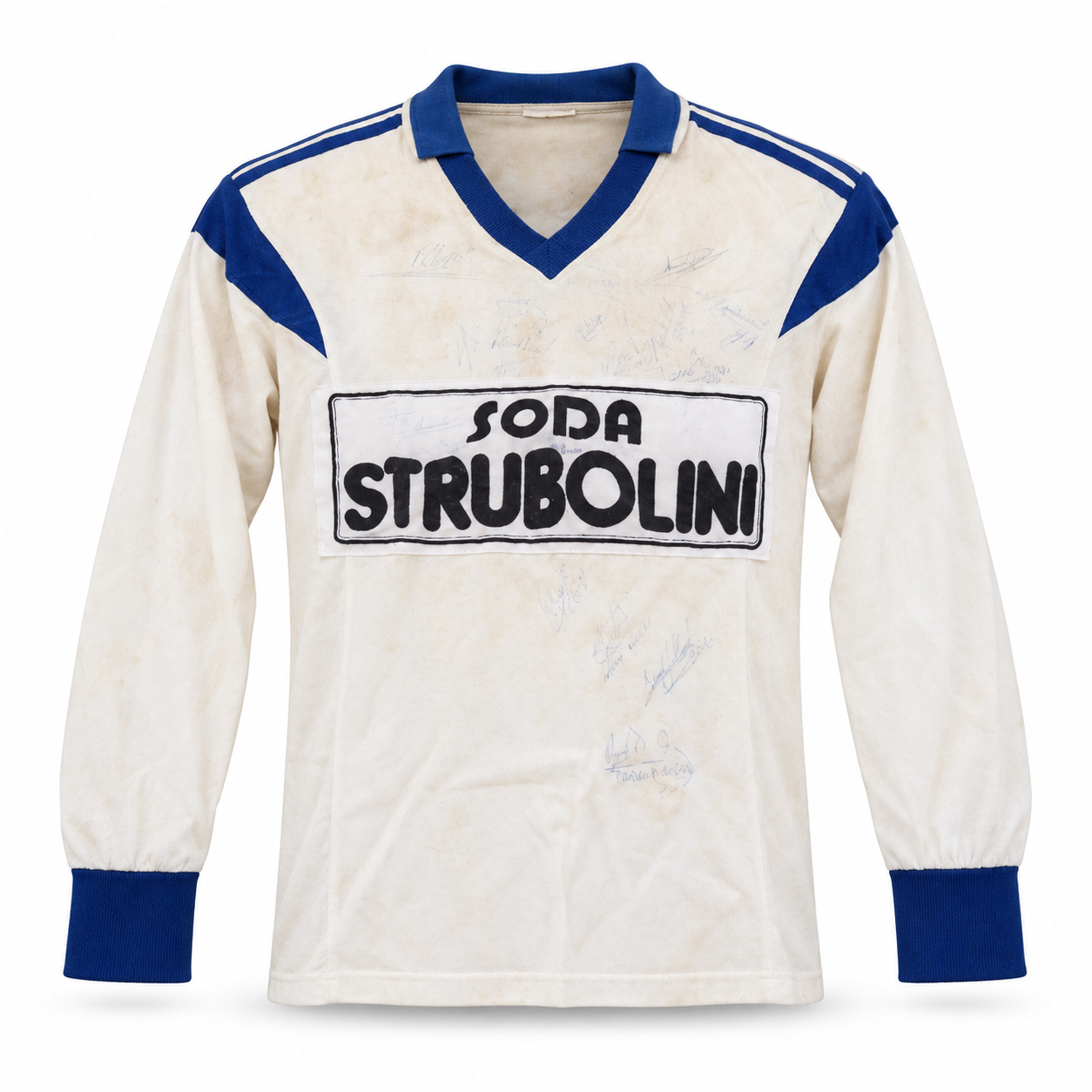 Camiseta titular de Quilmes 1989/90