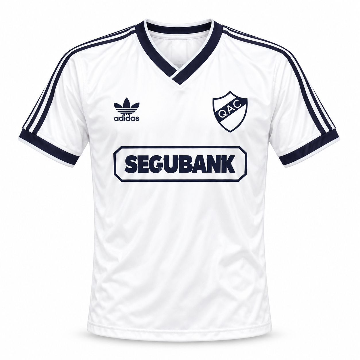 Camiseta titular de Quilmes 1990/91