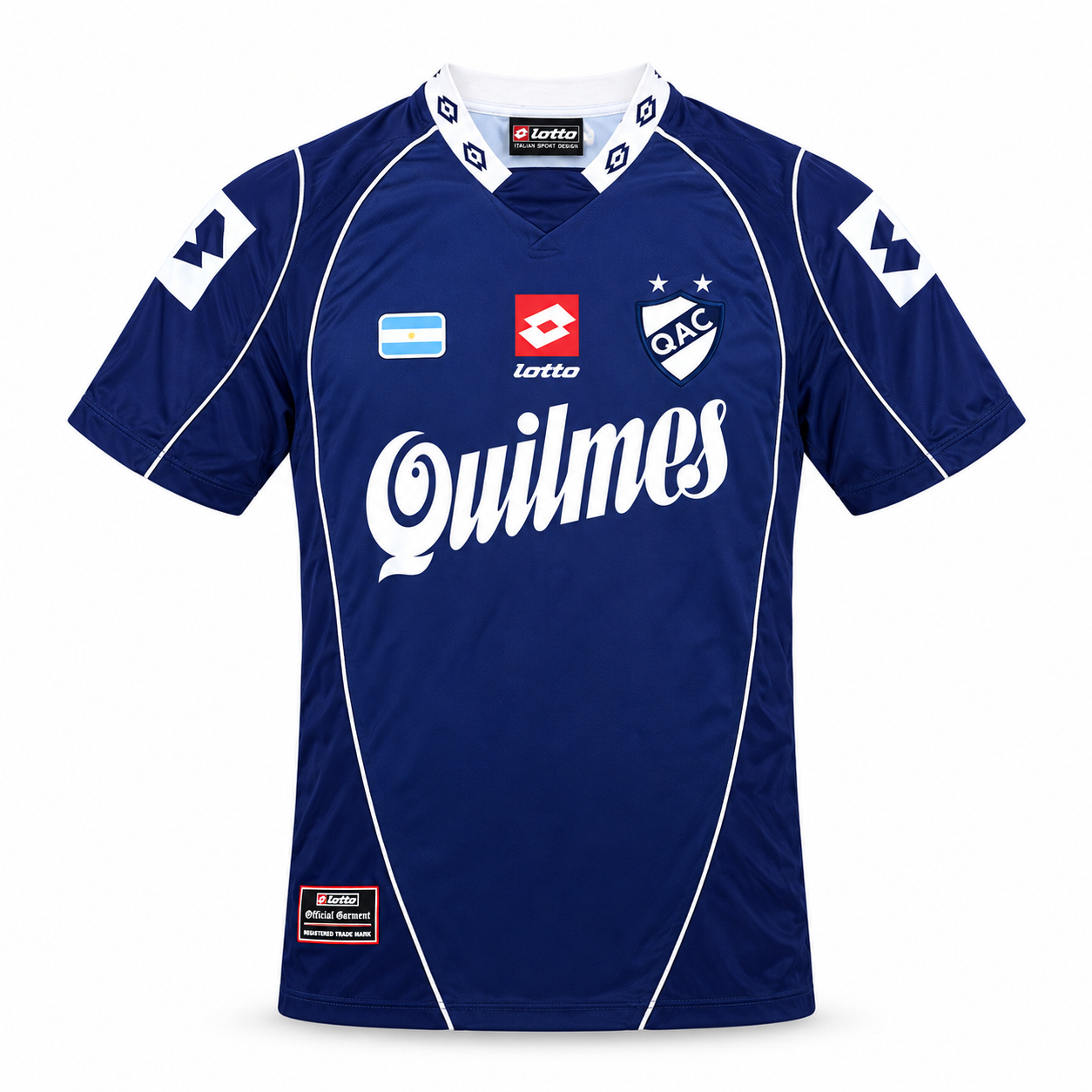 Camiseta suplente de Quilmes 2004/05
