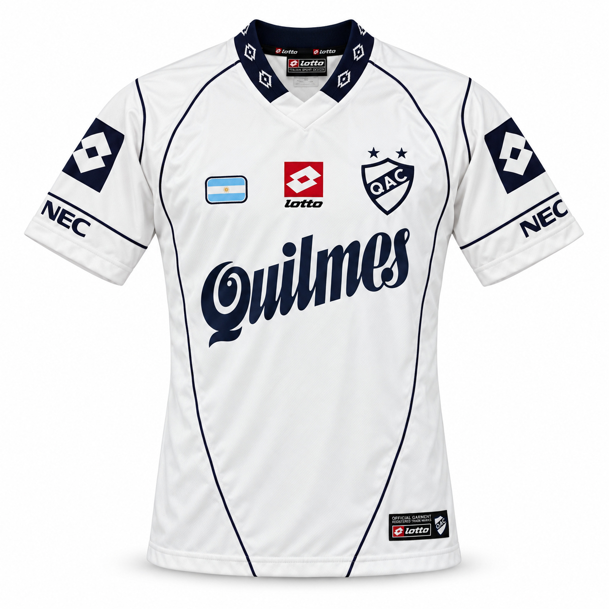 Camiseta titular de Quilmes 2004/05