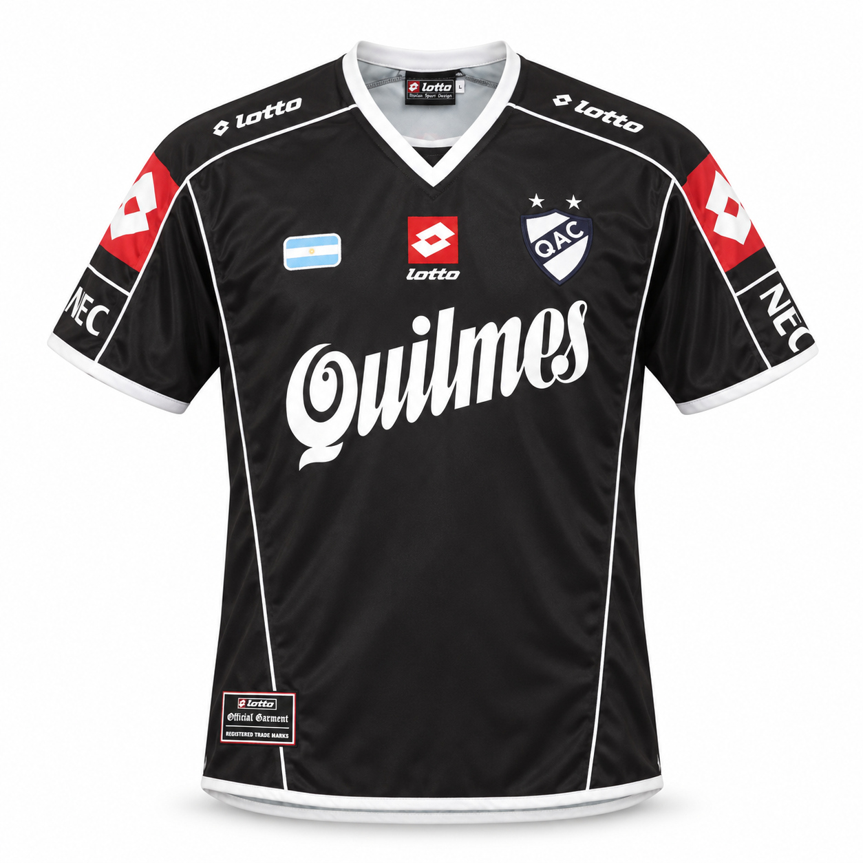 Camiseta suplente de Quilmes 2005/06