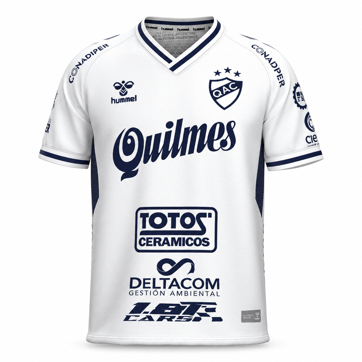 Camiseta titular de Quilmes 2025